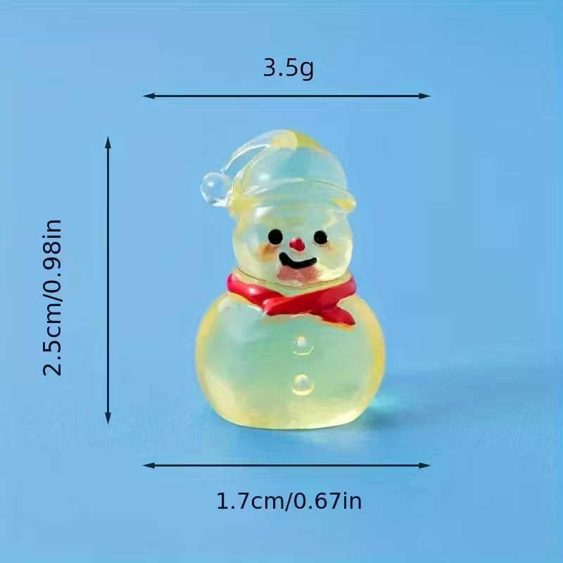 Glow in the dark snowman