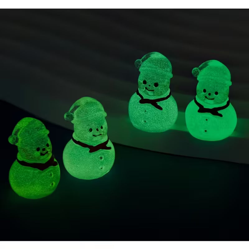 Glow in the dark snowman