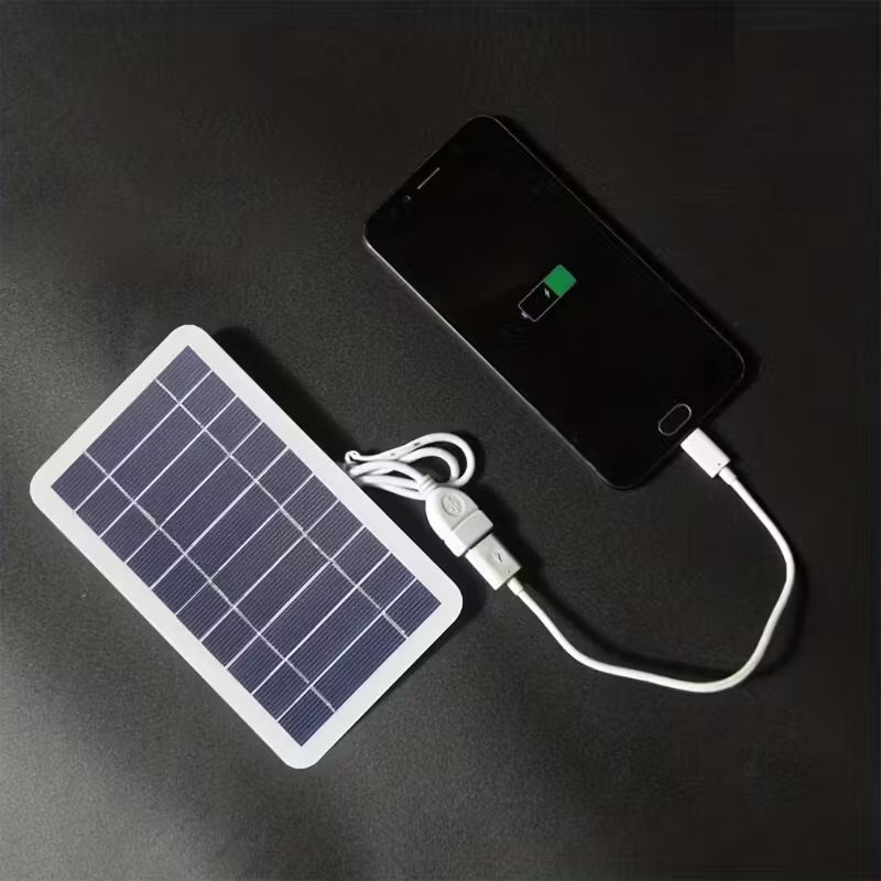 Solar charger with USB port